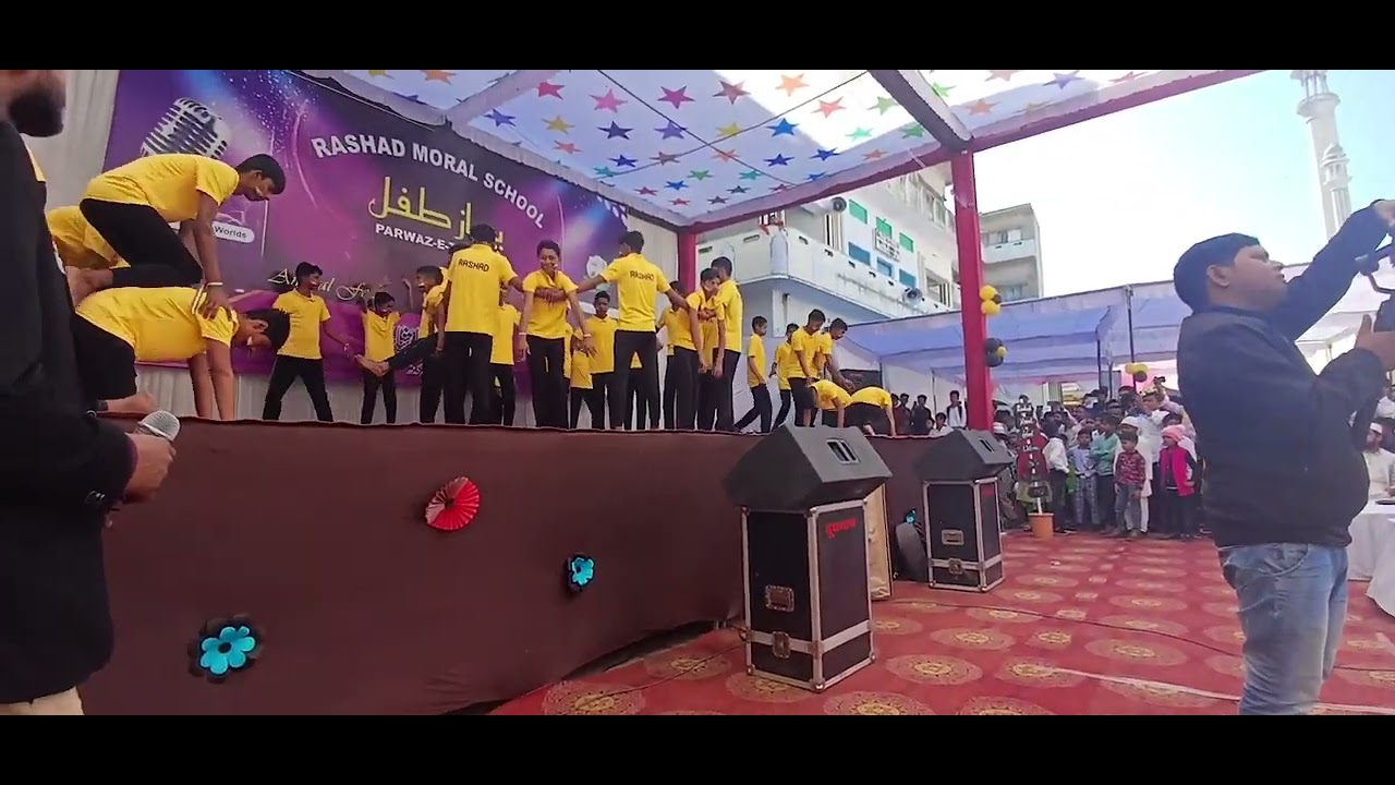 Parvaz e Tifl 3.O Rashad Moral School Azamgarh UP Jamiaturrashad Annual Function