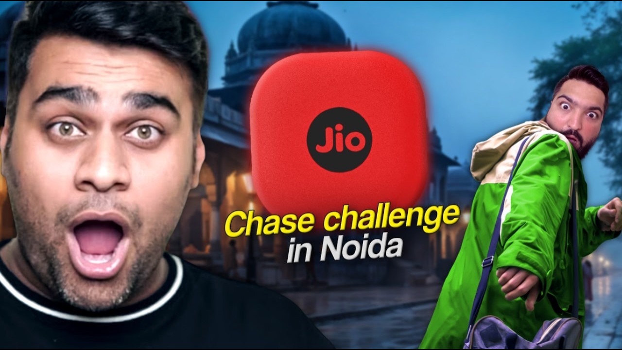 I chased him down using Jio Tag Air (Hindi)