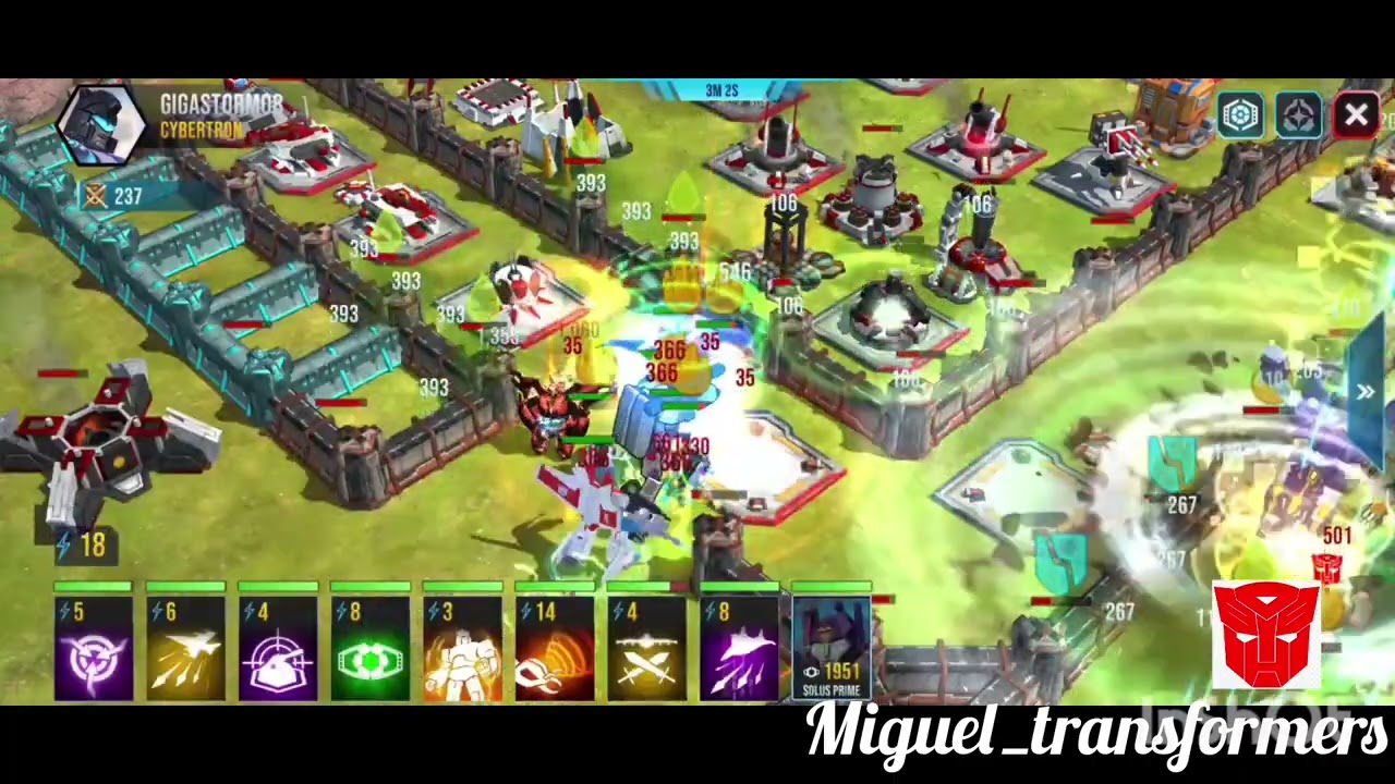 11.820 punto de eventos en transformers: earth wars 