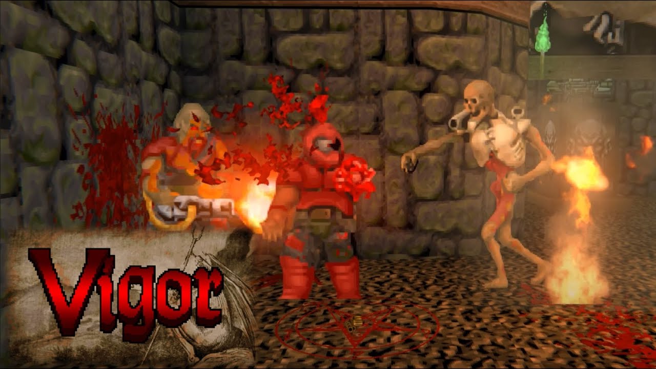 DOOM II with Project Brutality [Vigor] Level 03 Hulk Machine