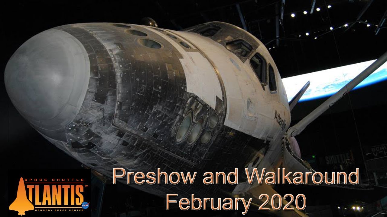 Space Shuttle Atlantis exhibit. Kennedy Space center.