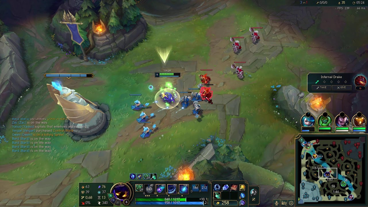 jugando
