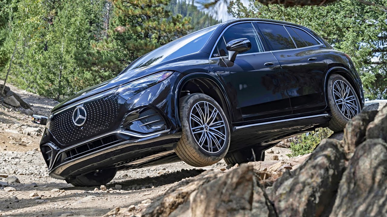 Mercedes-Benz EQS SUV 2023 | OFF-ROAD Test drive