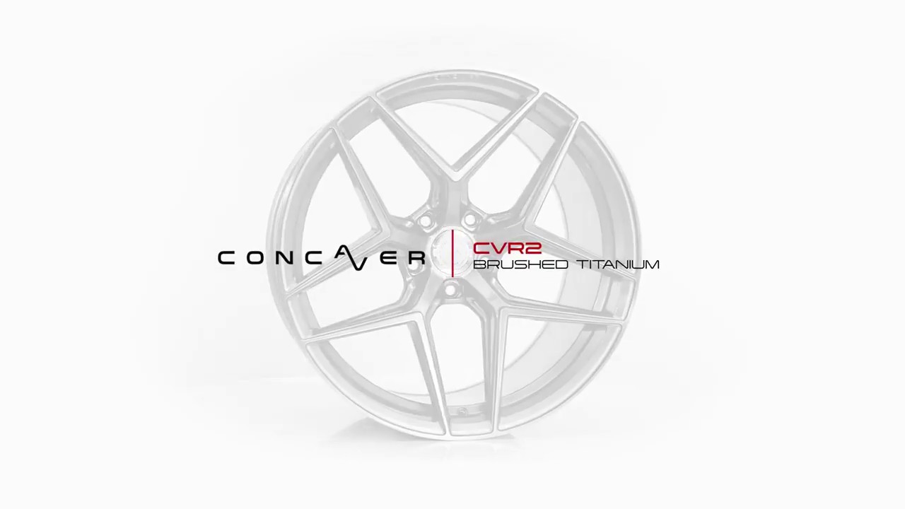Jante Forjate Concaver CVR2 Wheel Brushed Titanium