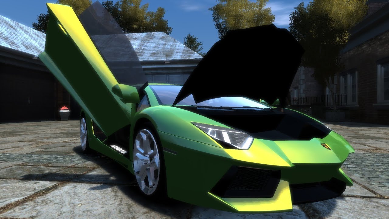 GTA IV - Lamborghini Aventador Lp 700-4 Crash Testing - ThunderLY