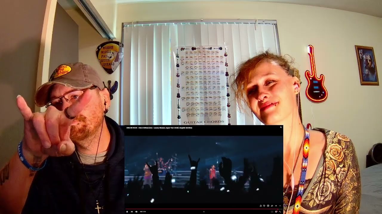 One OK Rock - clock strikes (Live Luxury disease Japan tour 2023) Engilsh Subtitles (Reaction)