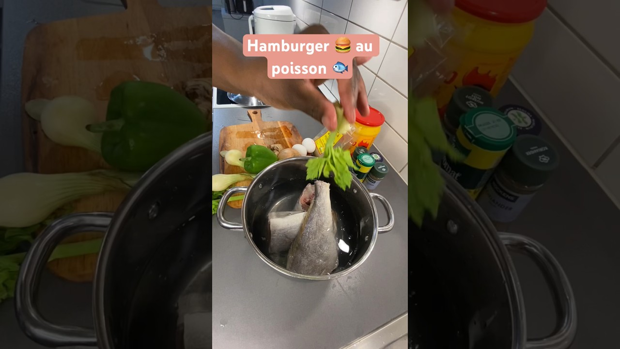 Hamburger au poisson 