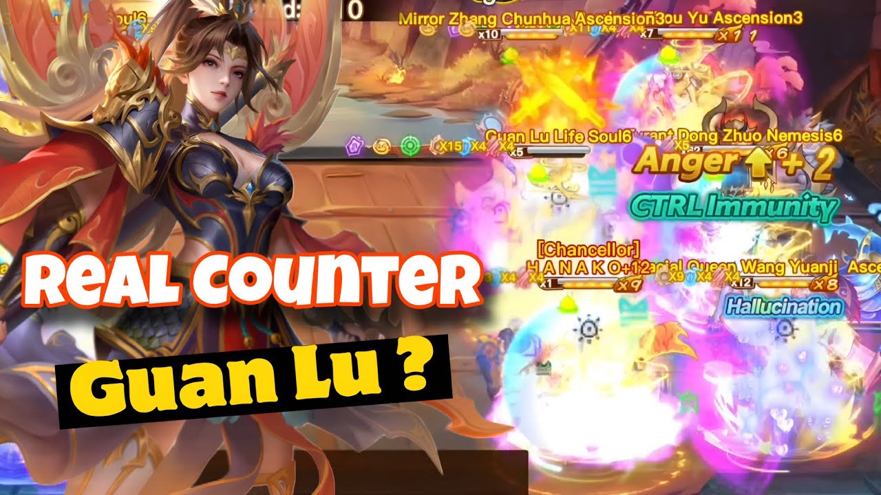 COUNTER GUAN LU DITEMUKAN 😆 (S&K BERLAKU) #dynastyheroes 