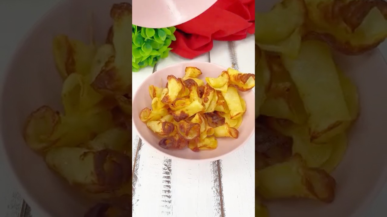 CHIPS CROCCANTI IN FRIGGITRICE AD ARIA