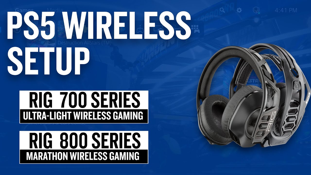 RIG | Wireless Headset Setup for PlayStation 5
