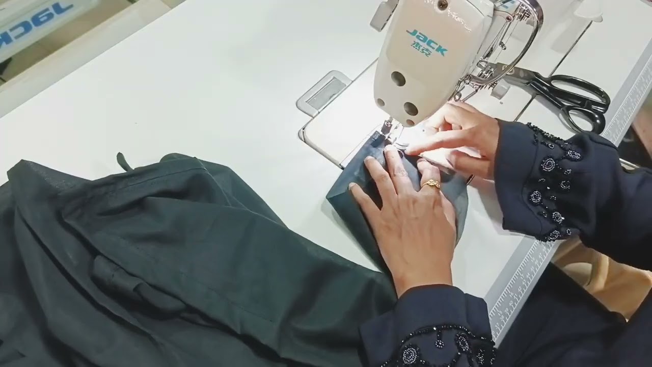 Simple method old woman blouse stitching video 