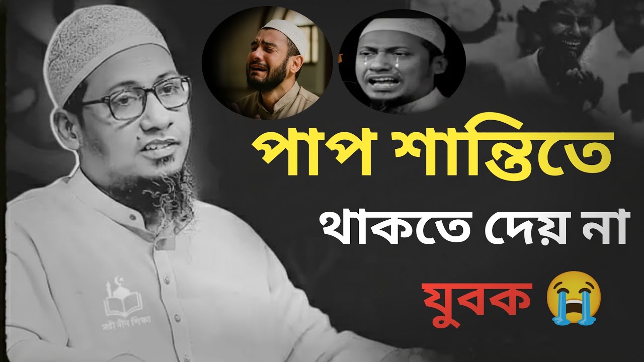 পাপ শান্তিতে থাকতে দেয় না যুবক 😢 | হৃদয় কাঁপানো ইসলামিক বয়ান,, আনিসুর রহমান আশরাফী 