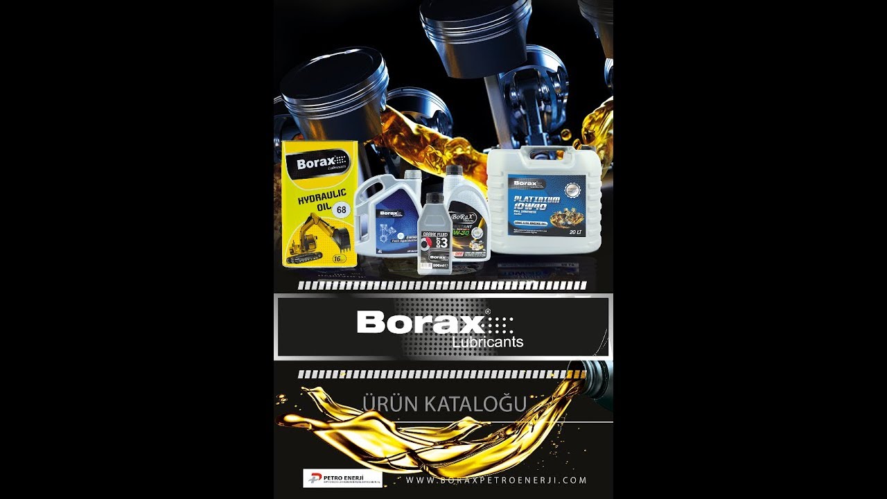 BORAX  LUBRICANTS  |  PETRO ENERJİ