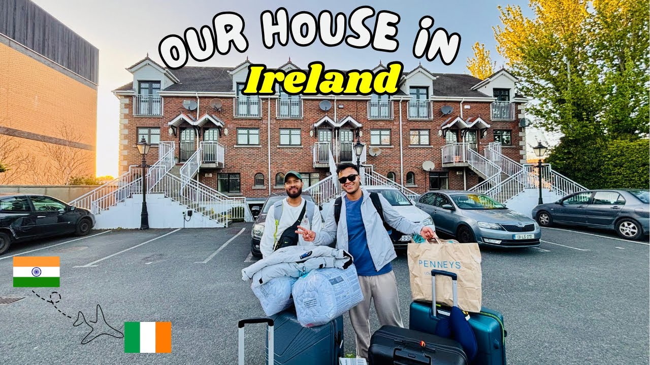 First Day as International Student 🍀| Indians in IRELAND🔥 #pahadiboys