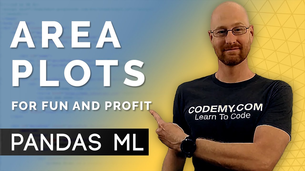 Area Plots With Matplotlib - Pandas For Machine Learning 19