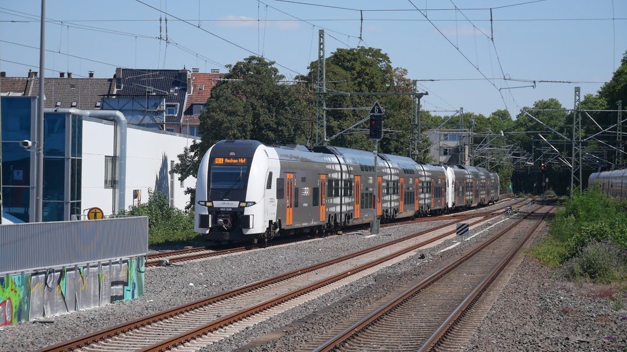 Eisenbahnverker in Düsseldorf Bilk Mit Br 192 462 1440 423 609 648 428 429
