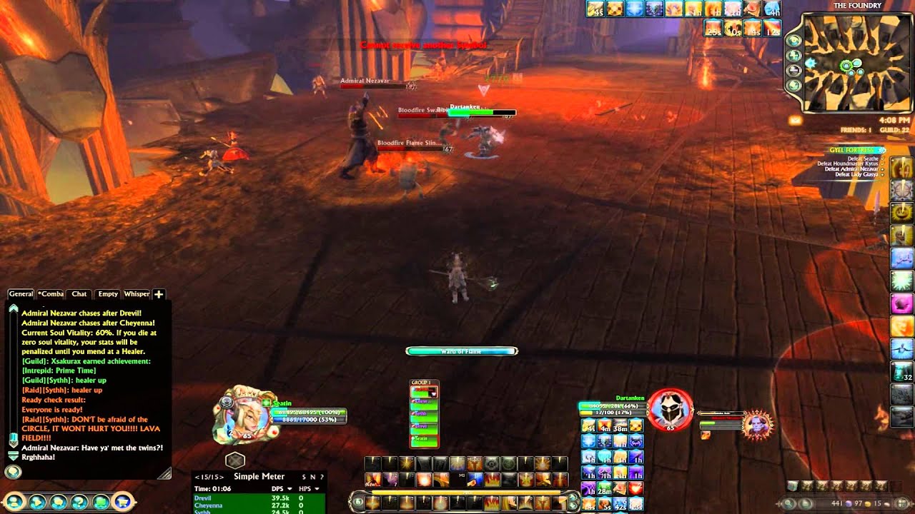RIFT: Nightmare Tide - Gyel Fortress Expert Dungeon - First look and Walkthrough