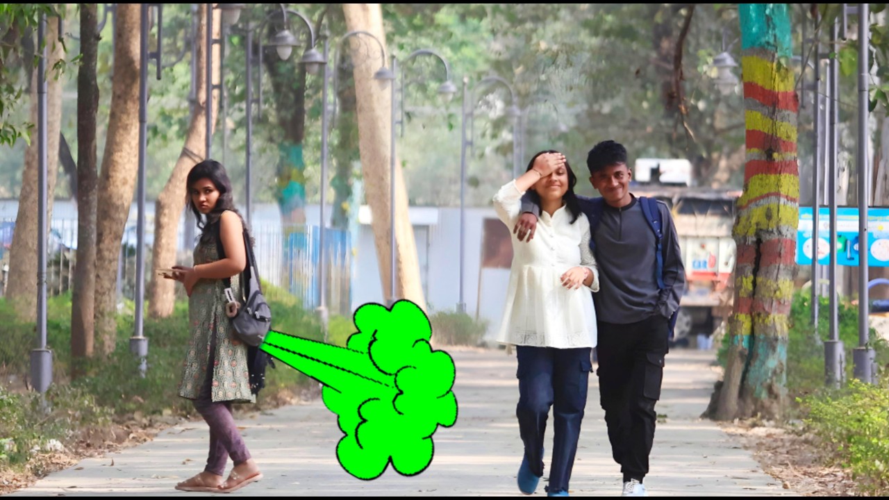 Very Funny WET FART Prank on Strangers Part- 396 😜! N2o Shreya