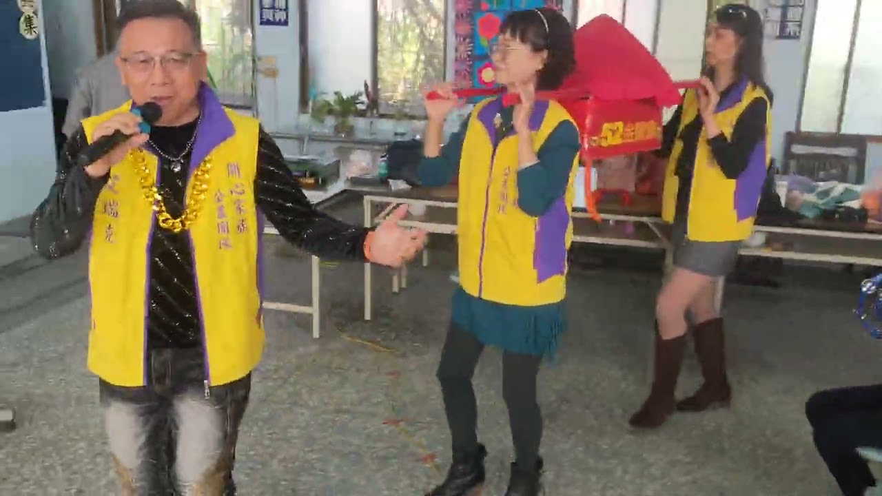 116/2/4第187場  #開心家族公益團隊 六腳鄉雙涵村關懷據點 粉紅超跑 董炳鑫