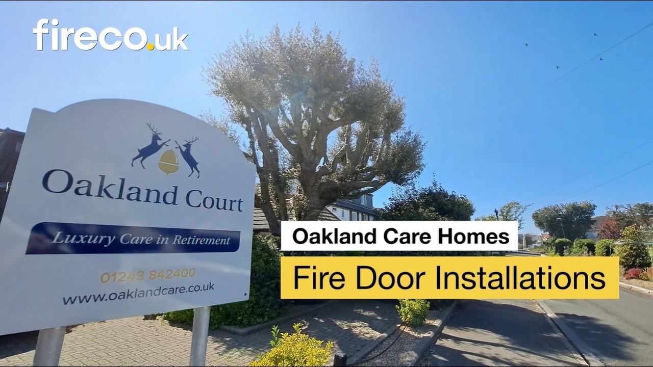 Fireco installs 126 fire door sets at Oakland Care Homes