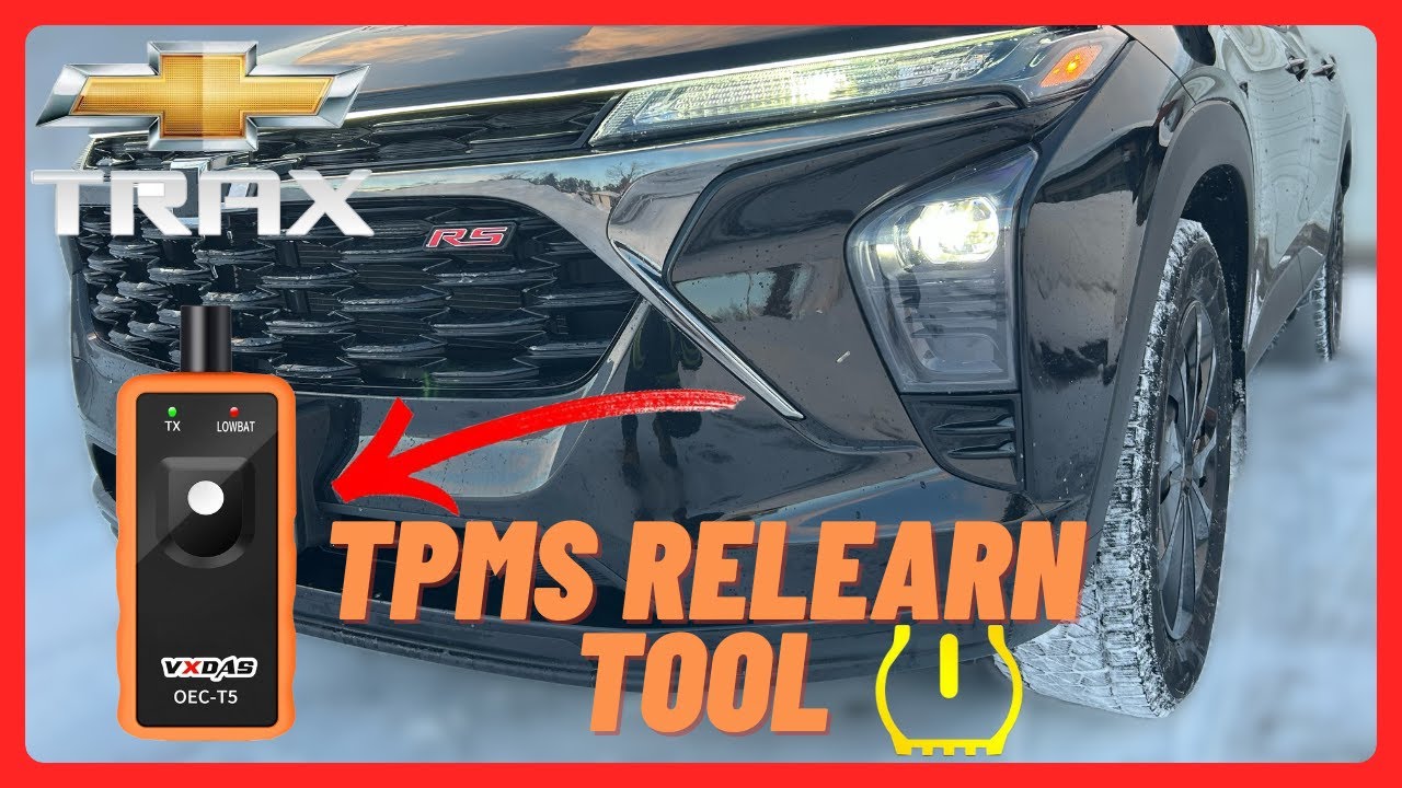 2024 Chevrolet Trax TPMS | Инструмент для переобучения системы контроля давления в шинах 4K