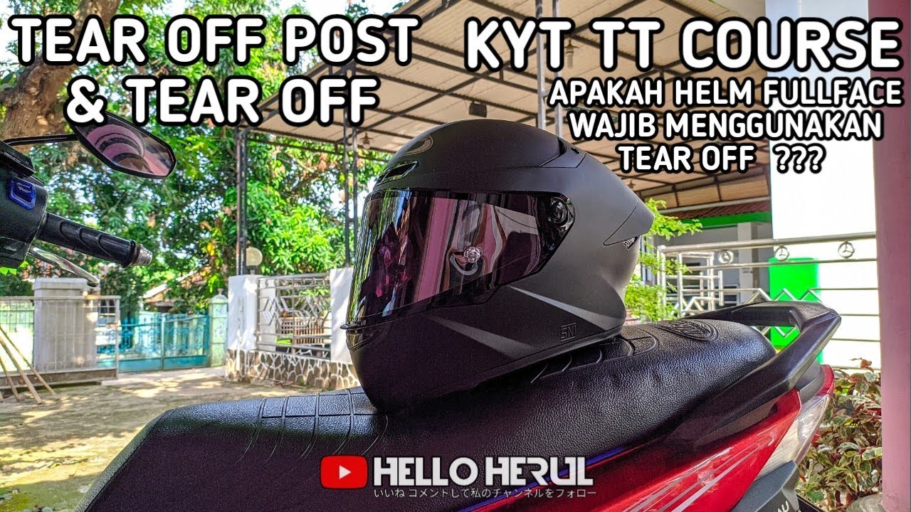 Pasang tear off & tear off post tt course
