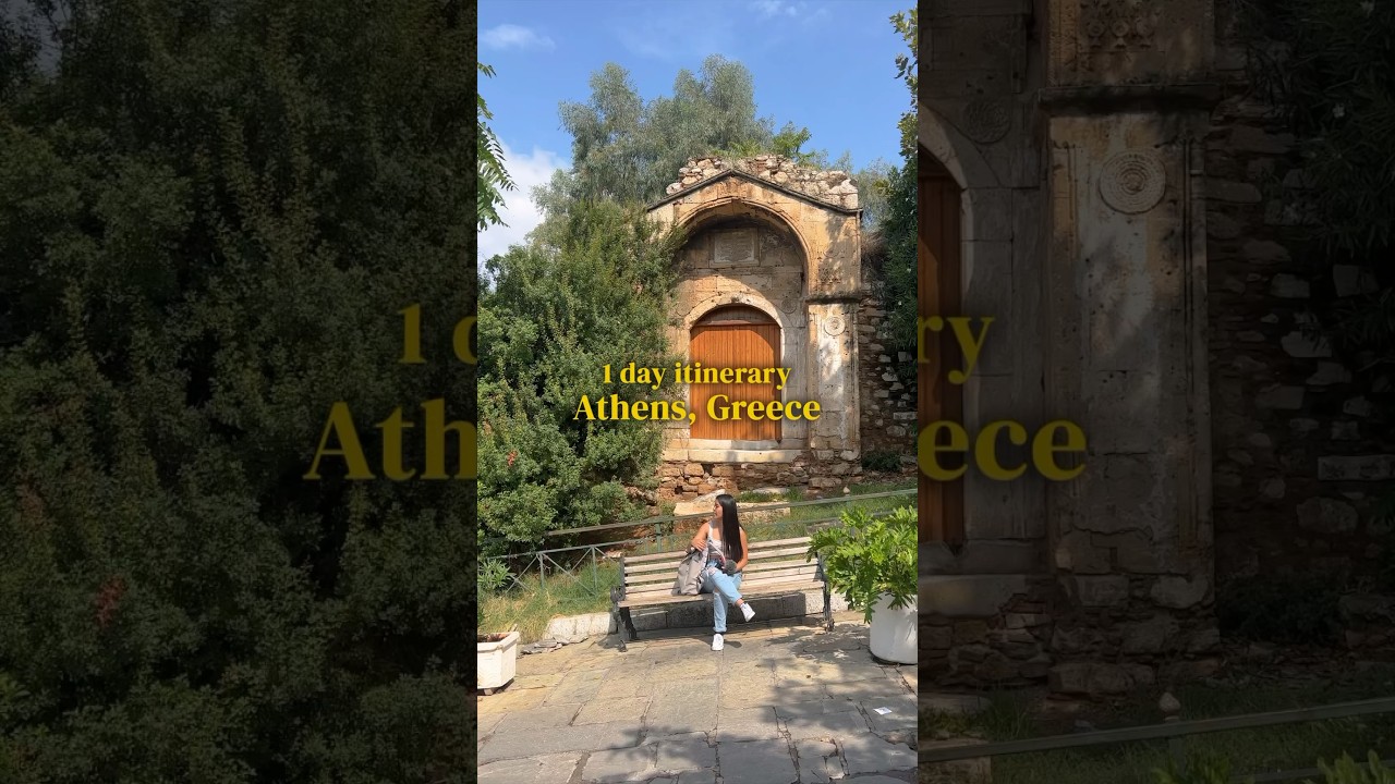 1 day Athens, Greece Itinerary 🇬🇷 | What to do in Athens, Greece
