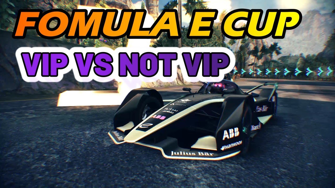 Asphalt 8 Cuenta VIP vs Cuenta no VIP (Formula E Cup)