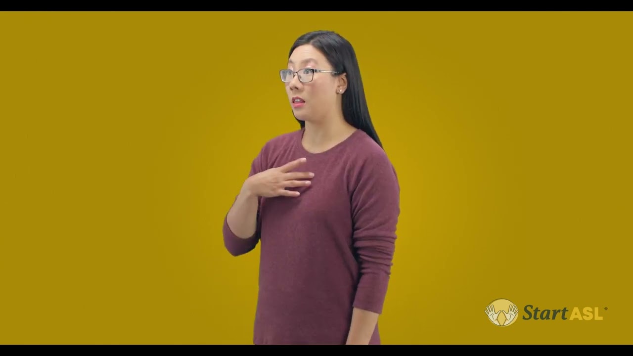i like your shirt in ASL
