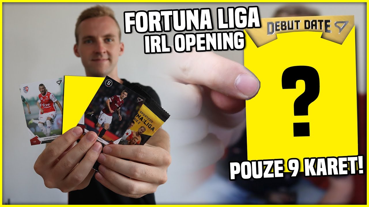 IRL PACK OPENING! NOVÉ FORTUNA LIGA KARTIČKY! + SOUTĚŽ 🔥