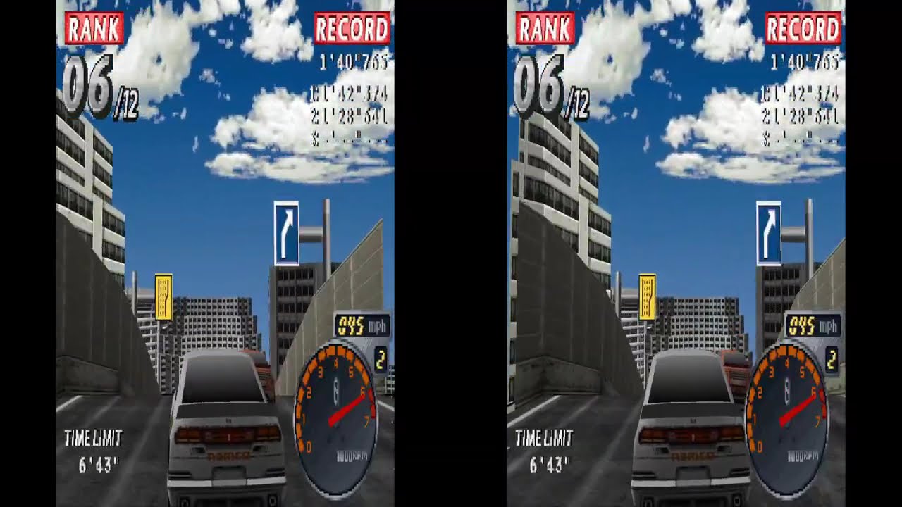Rage Racer 3D SBS PS1