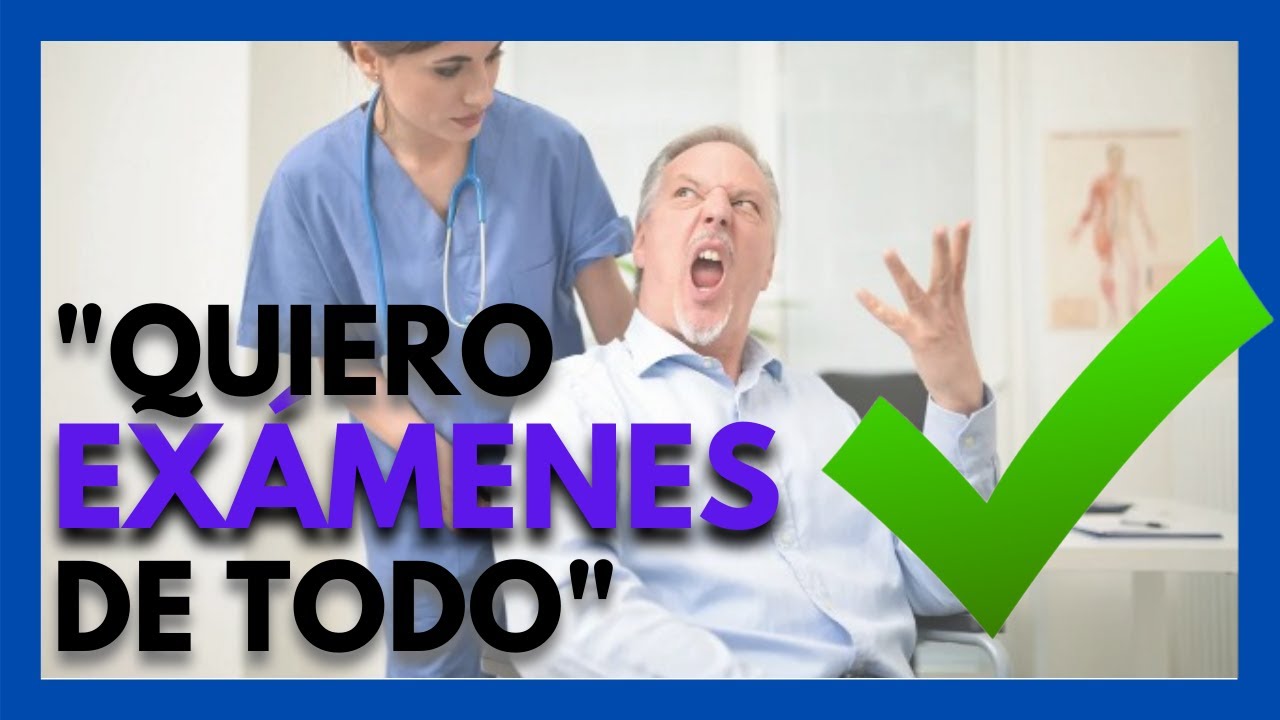 HAZ m&aacute;s EX&Aacute;MENES de los que ABARCA un CHEQUEO GENERAL (No dependas de m&eacute;dicos o sistemas de salud)