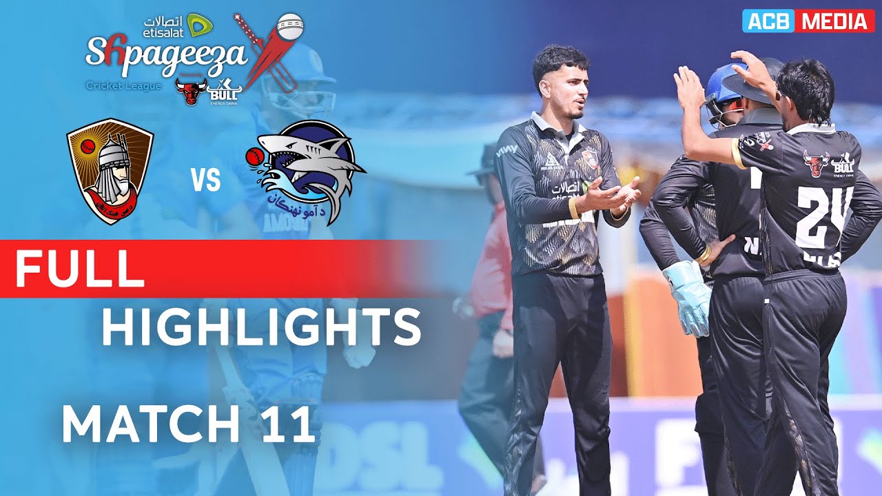 Full Highlights | Mis-e-Ainak Knights vs Amo Sharks | Match 11 | SCLX | ACB | 3Z1A