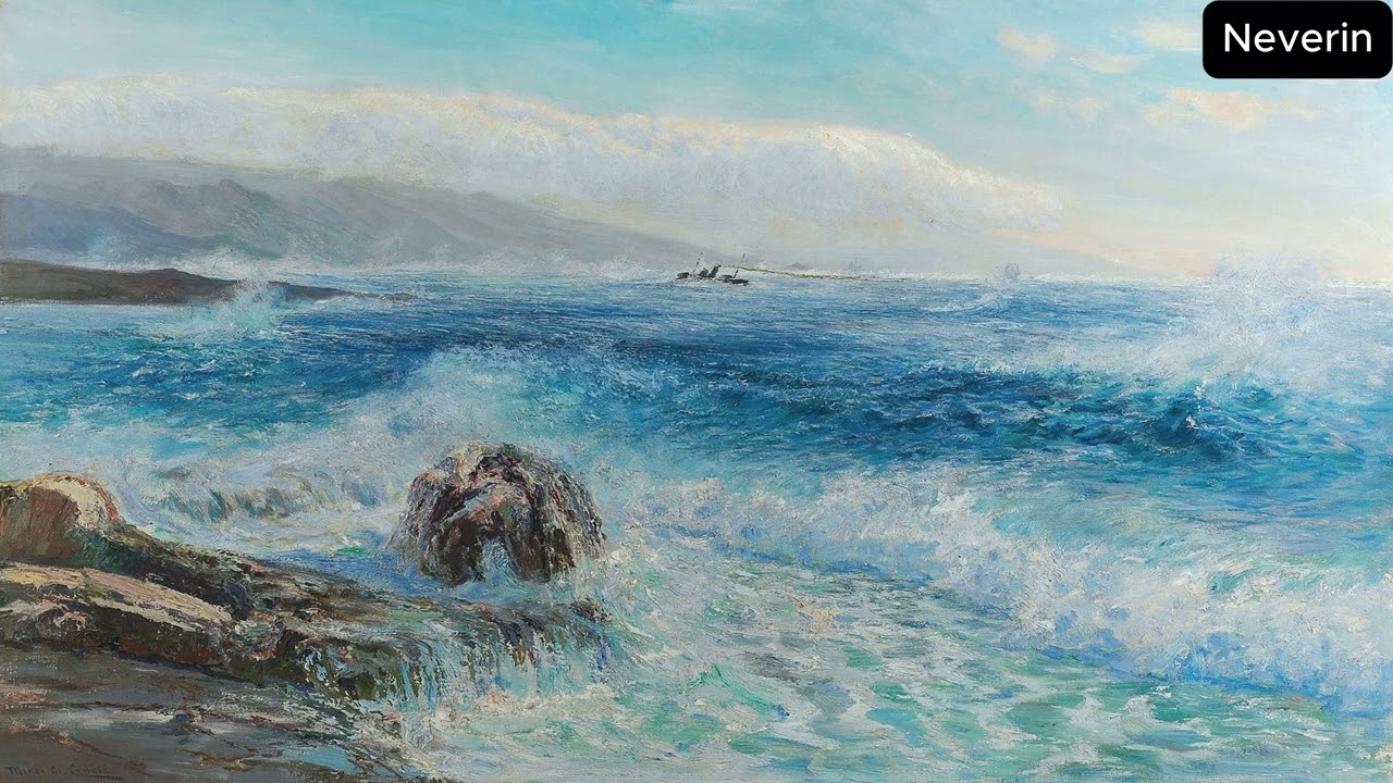 MENCI CLEMENT CRNCIC, UN CROATA PINTA EL ADRI&Aacute;TICO A LA MANERA IMPRESIONISTA.