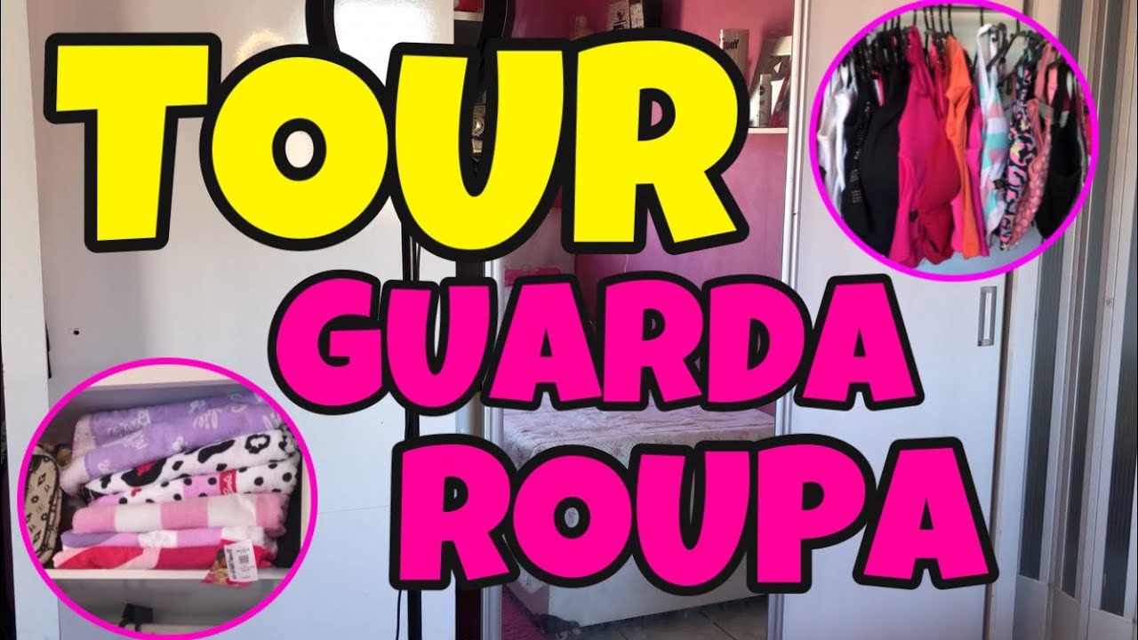 TOUR PELO MEU GUARDA ROUPA- Kailane Gabriela