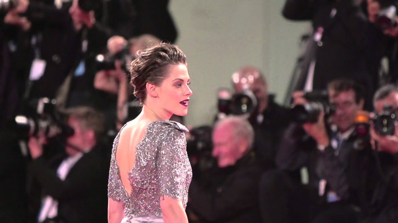 SLOMO of Kristen Stewart & Nicholas Hoult at Equals Red Carpet at the Venice film Festival