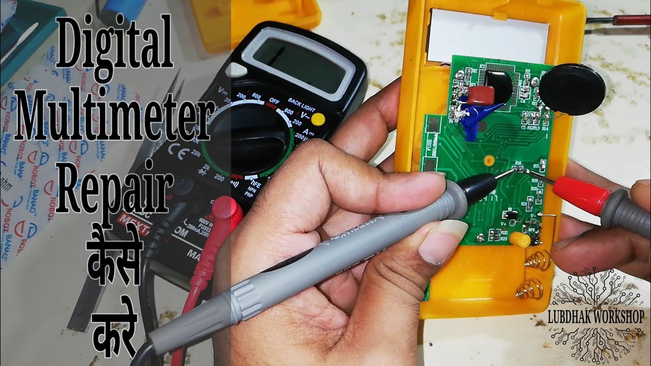 Digital Multimeter Repair कैसे करे || Multimeter Repairing (Hindi)