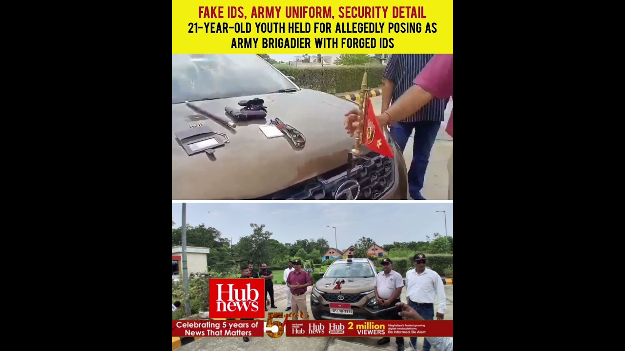 21-year-old detained for posing as Indian Army Brigadier in UP