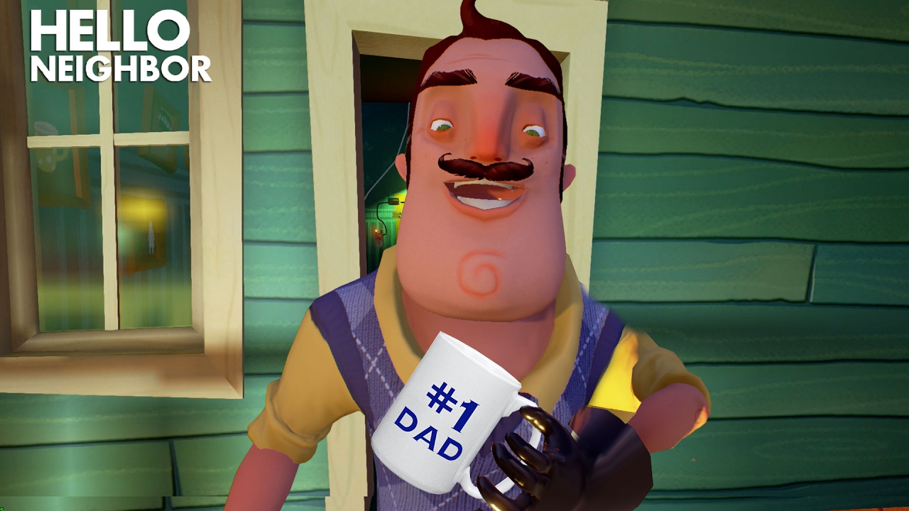 Pretending The Neighbor Is Our Dad | Hello Neighbor (Alpha 3)