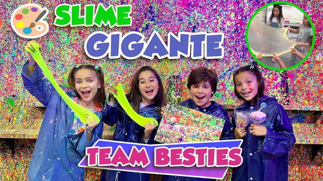 EL TEAM BESTIES Y YO FUIMOS A CRAFTYMANIA/ HICIMOS SLIME GIGANTE Y MUCHO MAS !!