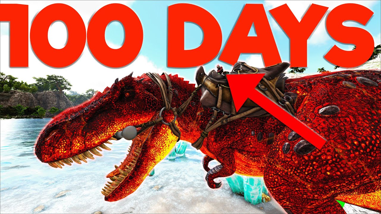 I Spent 100 Days Beating Ark Primal Fear.....