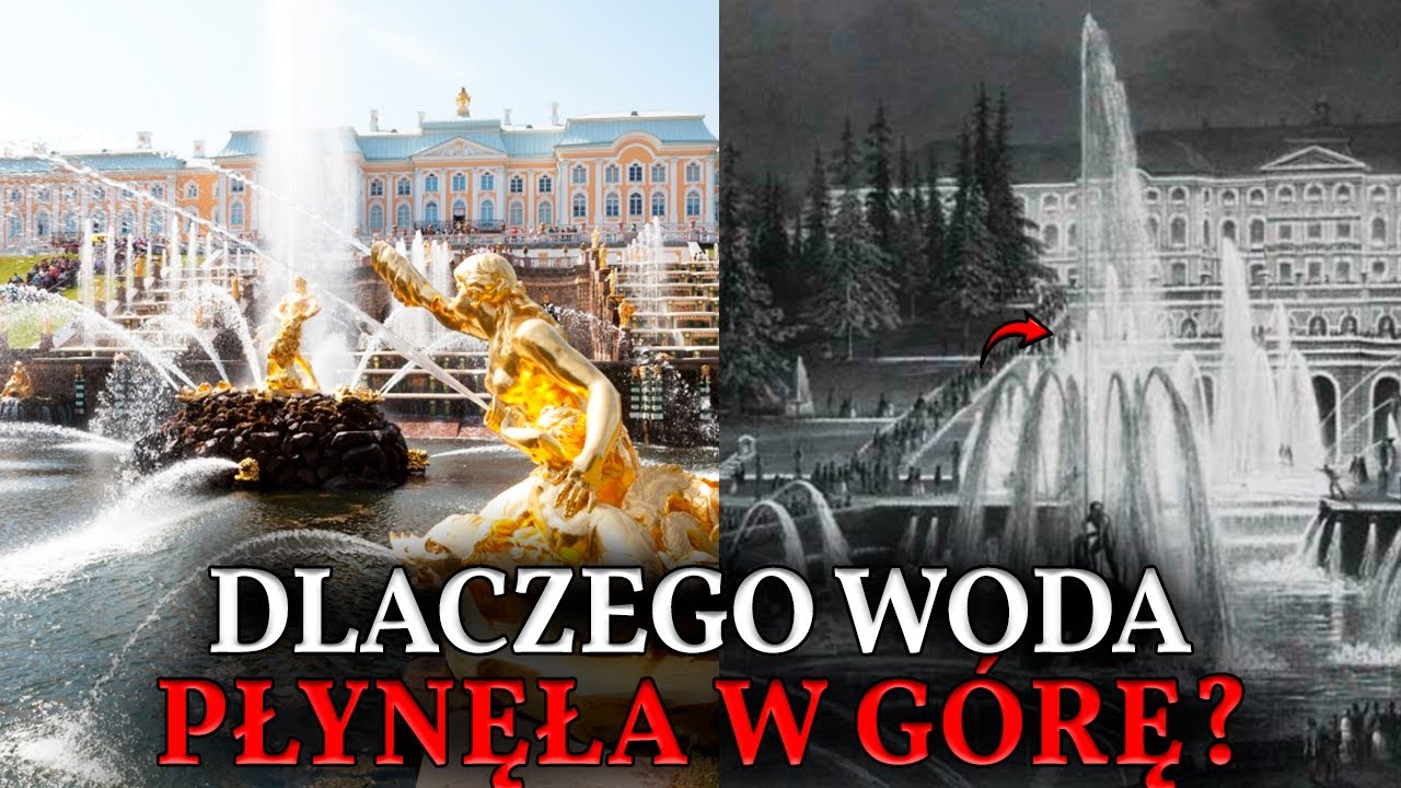 Fontanny BEZ POMP w PAŁACACH. Utracona hydraulika: jak woda płynęła w g&oacute;rę wiecznie?