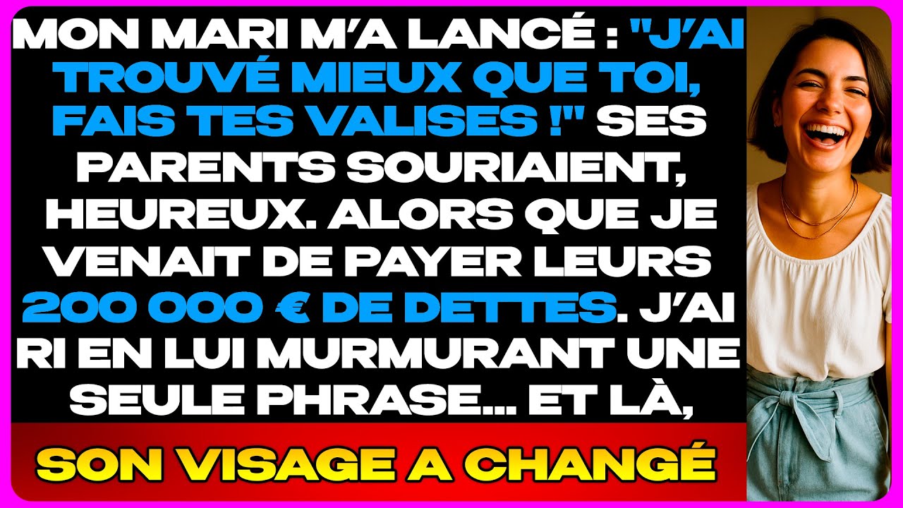 Mon Mari Est Parti Avec Sa Maîtresse Juste Après Que J’Aie Payé 200 000 € Pour Sa Famille…