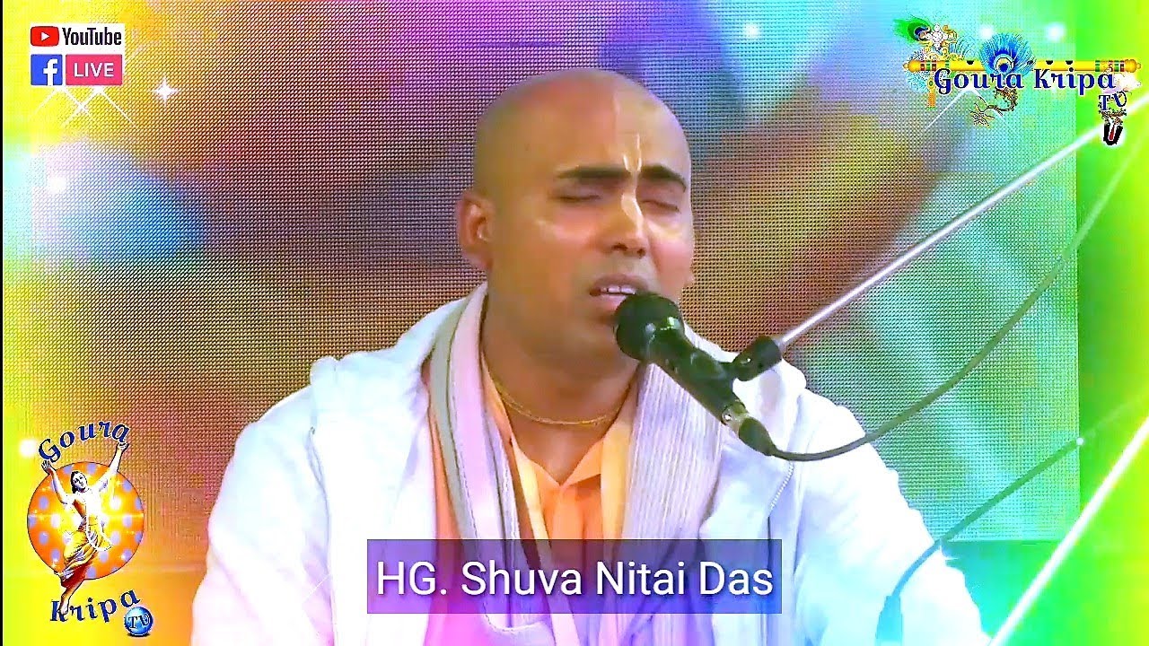 Live  ♥ HG Shuva Nitai Das - Hare Krishna Kirtan  ♥
