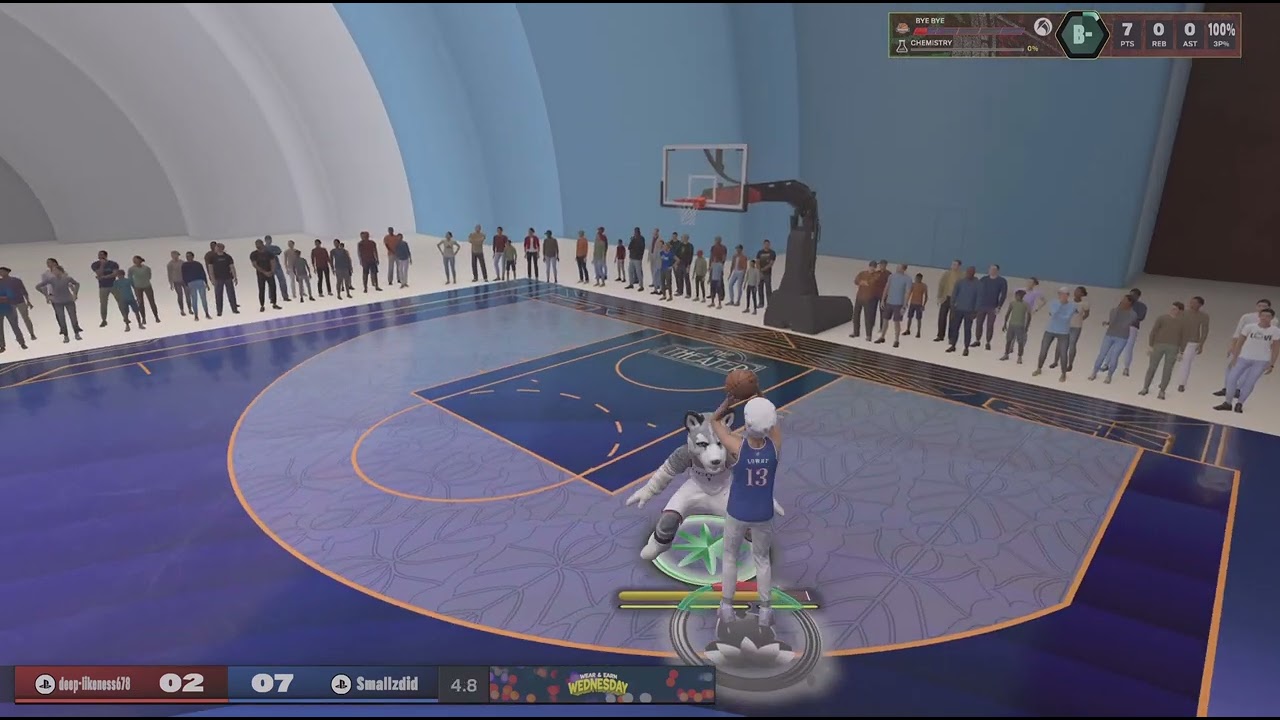 NBA 2K26 6'8'' vs 6'2'' bodybag