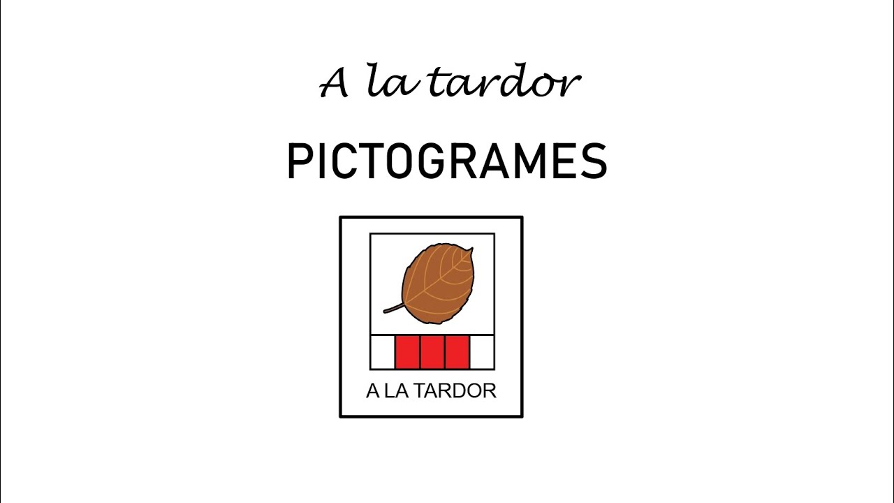 PICTOGRAMES. A LA TARDOR