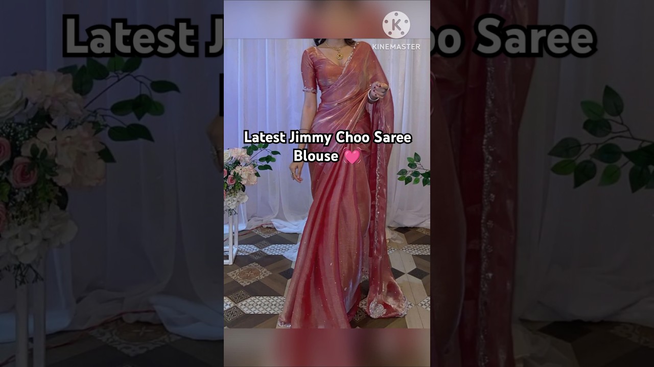Latest Jimmy Choo Saree Collection😱For Dewali✨🦋#Jimmychoo#Jimmychoosaree #shortsfeed#trending#Dewali