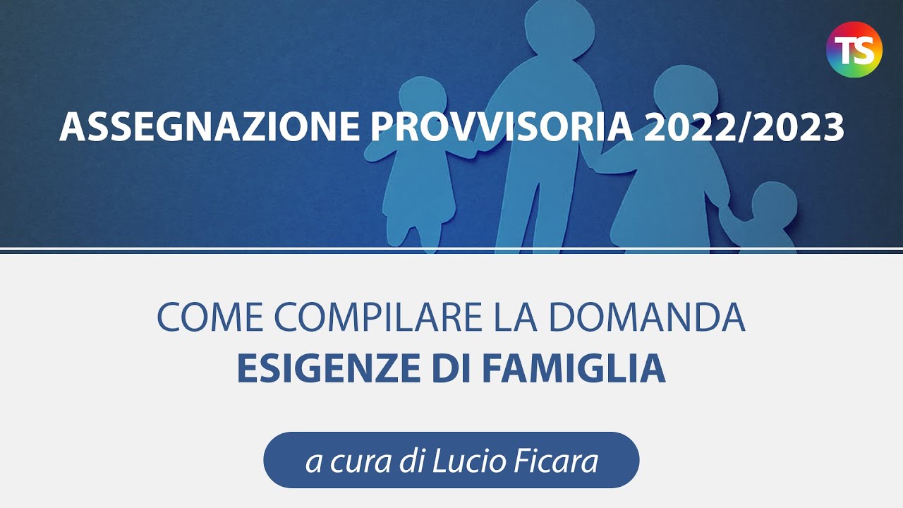 Assegnazione provvisoria 2022/23, come compilare la domanda: VIDEO TUTORIAL