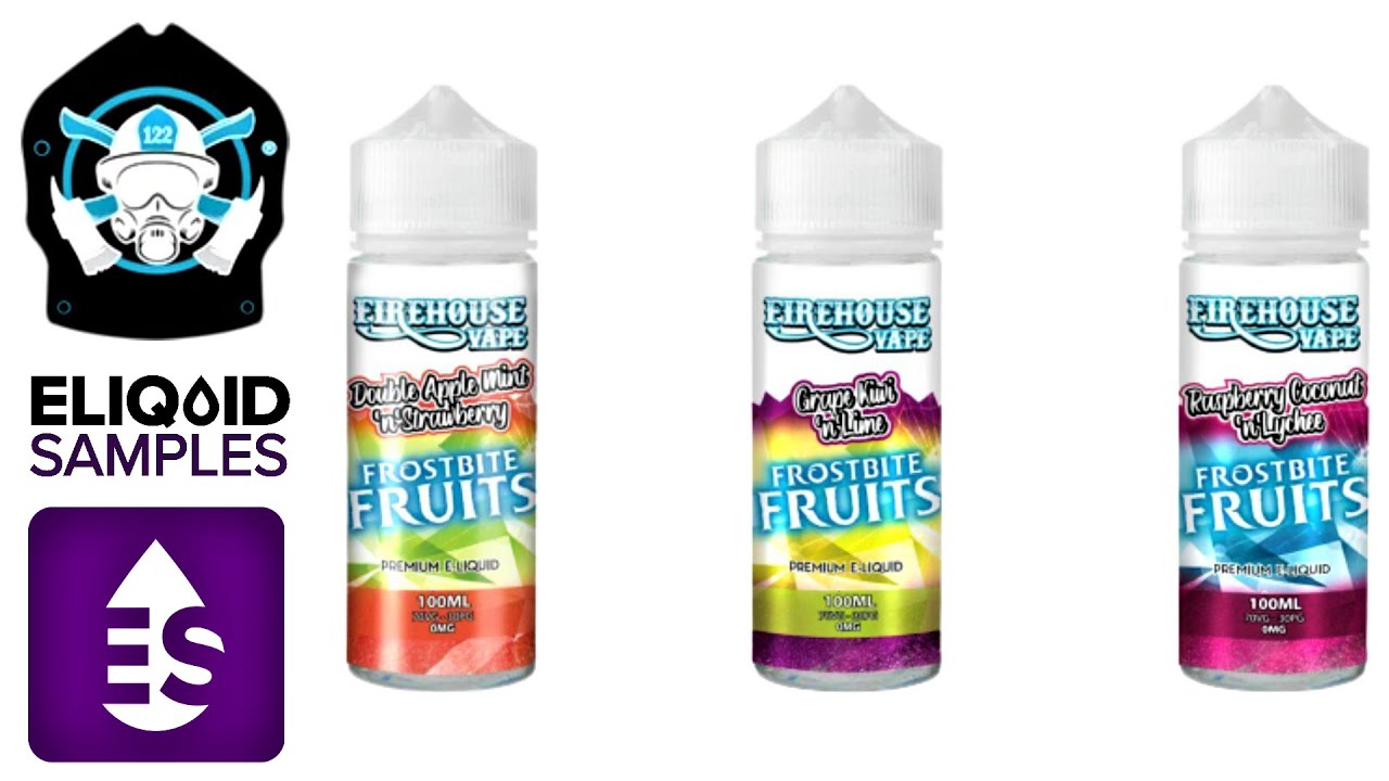 Firehouse Vape - Frostbite Fruits  - Sunday Sofa Juice Review