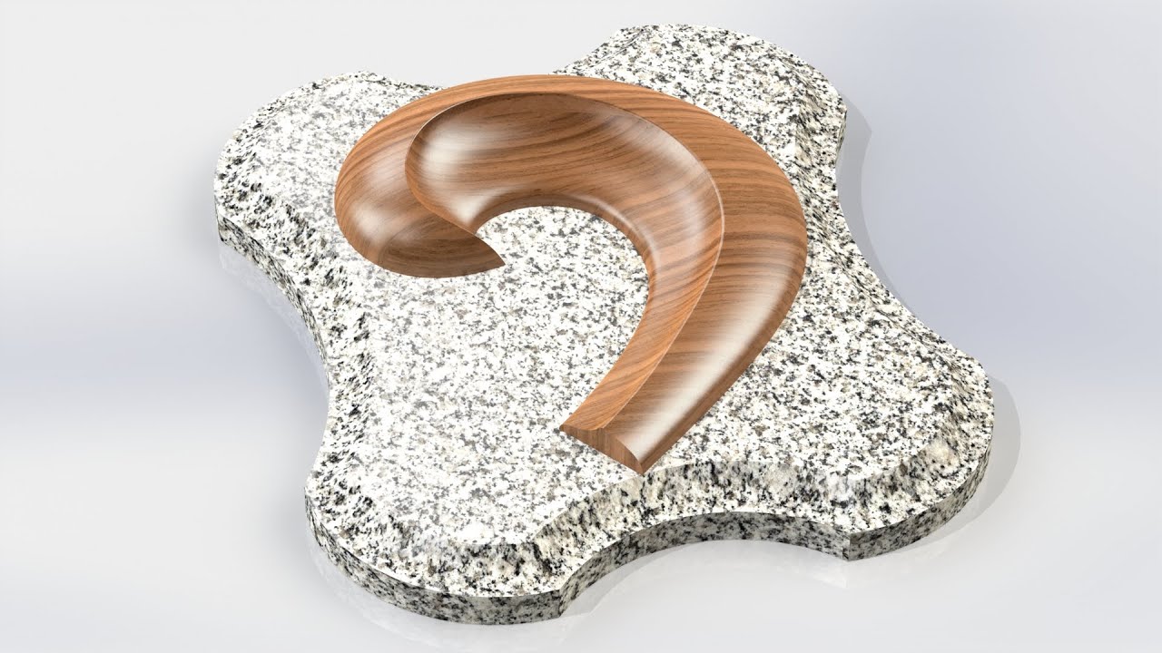 Solidworks modeling: wood carving modeling #1